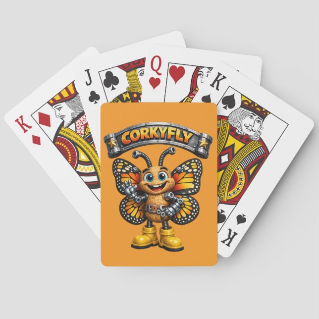Cartes à jouer Funny Bug (dos)