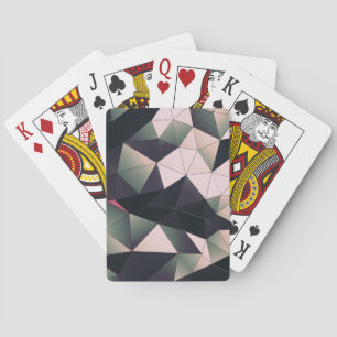 Cartes à jouer géométriques modernes