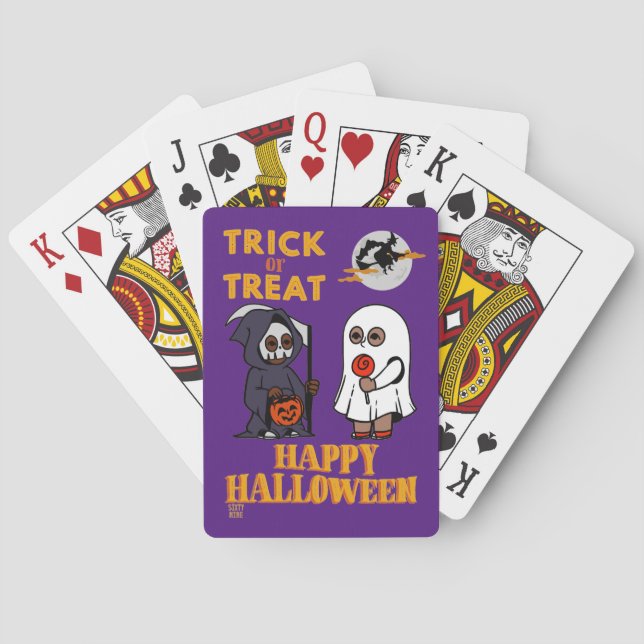 cartes à jouer "HALLOWEEN 1" (dos)