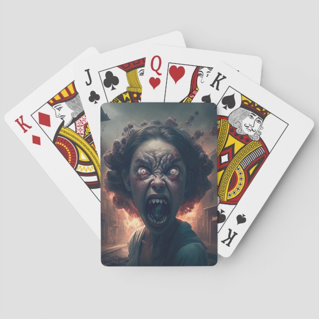 Cartes à jouer Horreur (dos)