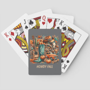 Cartes à jouer Howdy Fall