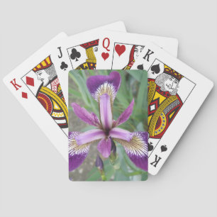 Cartes à jouer Iris Violet