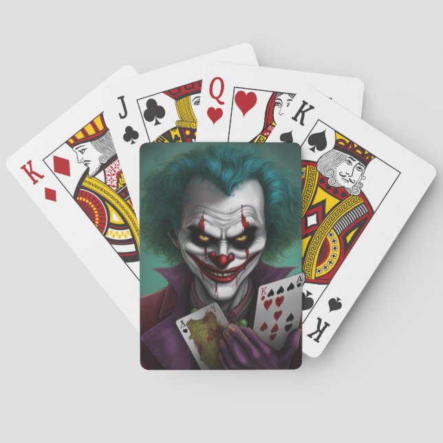 Cartes à jouer joker (dos)