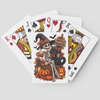 Cartes à jouer Joyeux Halloween
