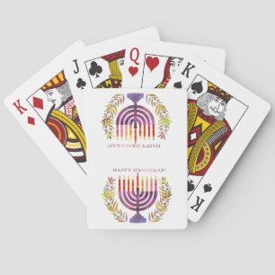 Cartes à jouer Joyeux Hanukkah