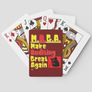 cartes à jouer "M.A.G.A."