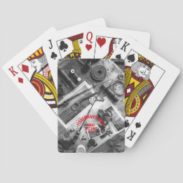 Cartes à jouer noir et blanc Fisherman’s Deck