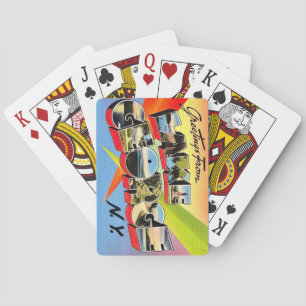 Cartes à jouer rétro Lake George