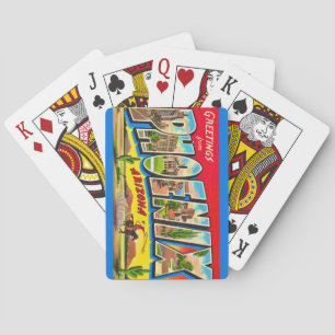 Cartes à jouer rétro Phoenix Arizona