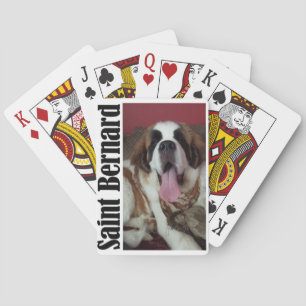 Cartes à jouer Saint Bernard