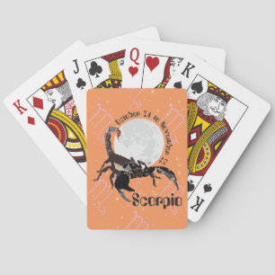 Cartes à jouer Scorpion du 24 octobre au 22 novemb