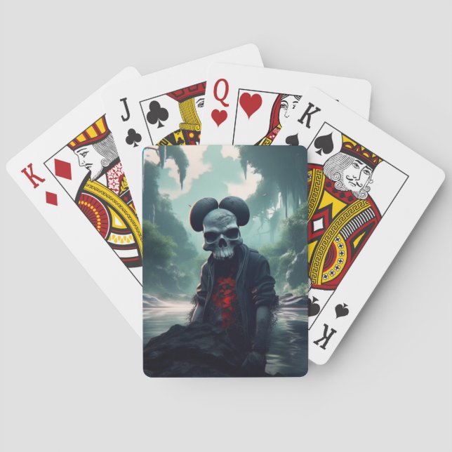 Cartes à jouer Skeleton (dos)