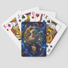 Cartes à jouer Vierge Cosmique