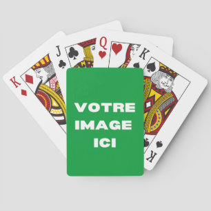 Cartes à jouer - Votre image ici - personnalisée Playing Cards