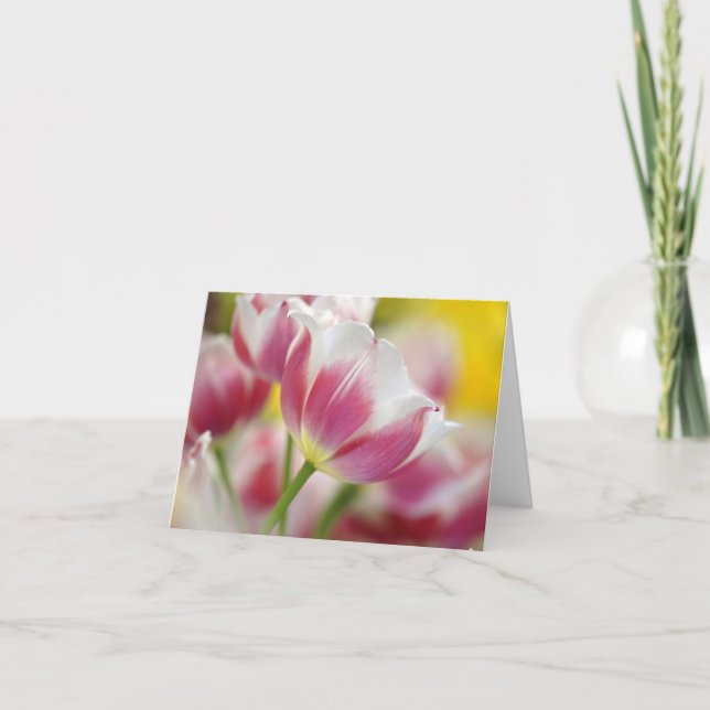Cartes à notes florales Tulip (Devant)