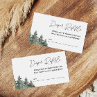 Cartes à roulettes du Baby shower d'hiver de monta