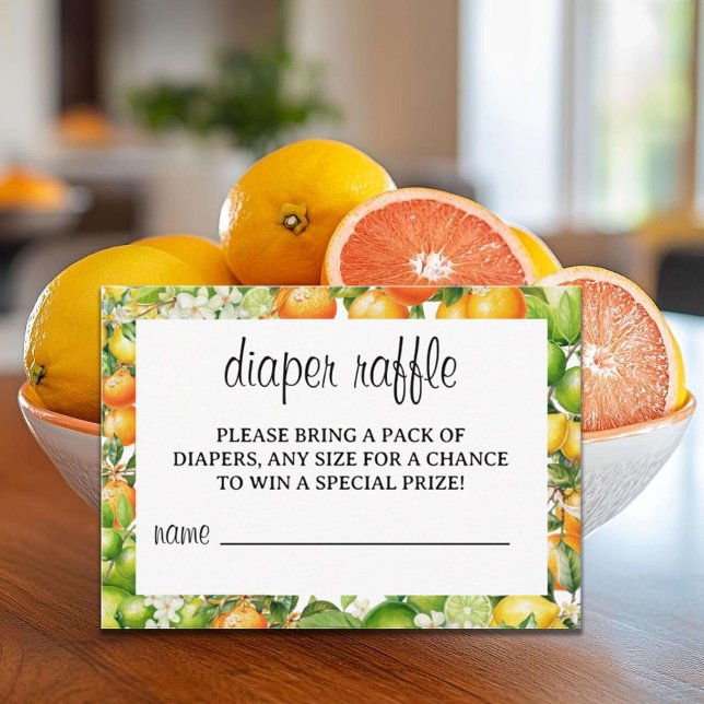 Cartes à roulettes Élégantes Citrus Green (Créateur téléchargé)