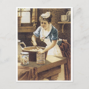 Cartes, affiches de cartes de commerce Vintages