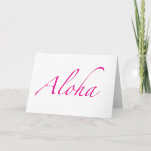 Cartes Aloha
