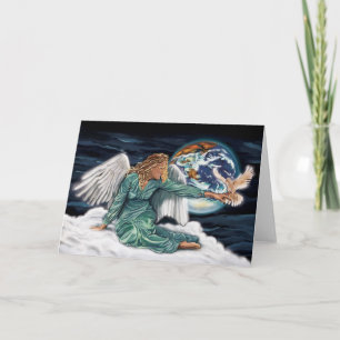 Cartes Angel vierges à l'intérieur