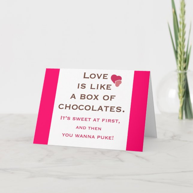 Cartes anti-Saint-Valentin (Devant)