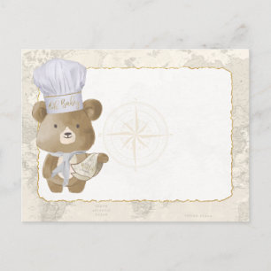 Cartes baby shower Buffet