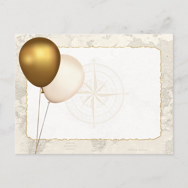 Cartes baby shower Buffet (Dos)