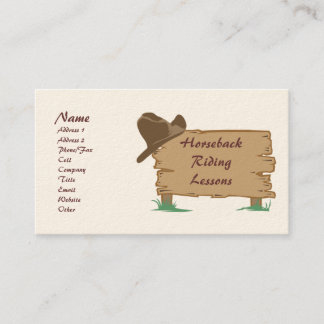 Cartes Biz personnalisées de style occidental