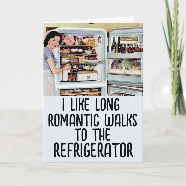 CARTES BLANCHES POUR AMIES FEMMES RÉTRO DRÔLES (Devant)