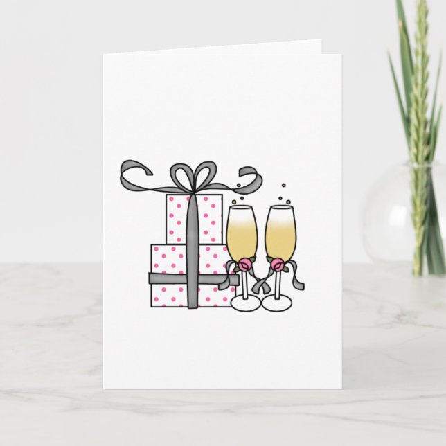 Cartes cadeaux et Champagne (Devant)