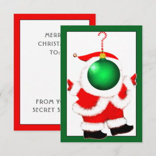 Cartes cadeaux Père Noël Secret