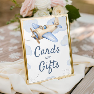 Cartes Cadeaux pour Aviateurs d'Avion Panneau de T