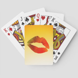 Cartes CardsLips de jeu classique
