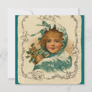 Cartes Carrés de Noël Vintage