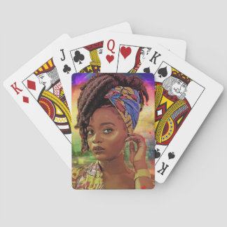 Cartes Carte de jeu afro-américaine