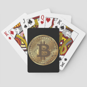 Cartes Carte de jeu Black Bitcoin