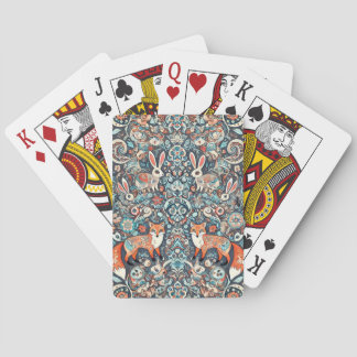 Cartes Carte de jeu de défilé animal