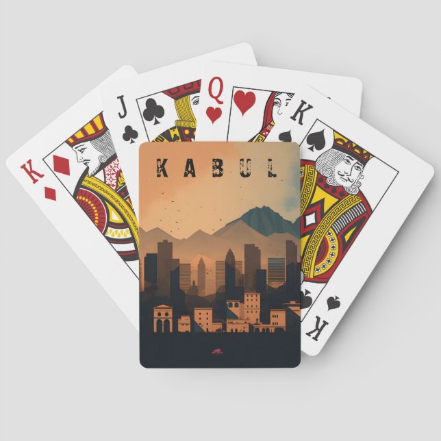 Cartes Carte de jeu de Kaboul City (dos)
