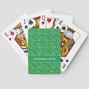 Cartes Carte de jeu du club de golf sur mesure