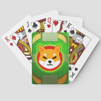 Cartes Carte de jeu Green Shiba Eternity