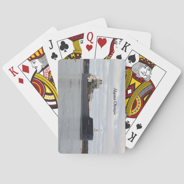 Cartes Carte de jeu olympique Algoma (dos)