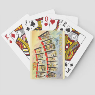 Cartes Carte de jeu Retro Virginia Beach