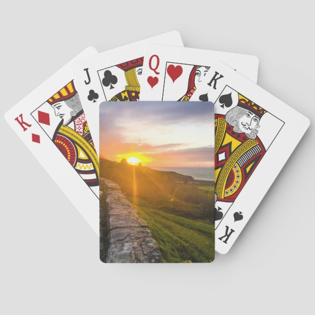 Cartes Carte de jeu Sunset irlandaise (dos)