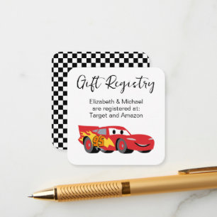 Cartes    Carte de registre de cadeaux de douche d