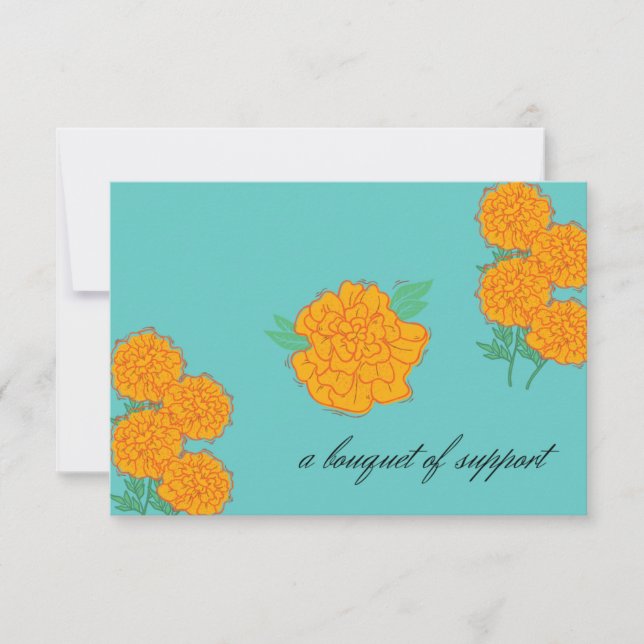 Cartes Chemo - Encouragement aux temps difficiles (Devant)