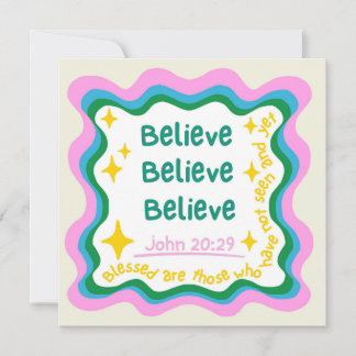 Cartes chrétiennes Croyance Vacances Encouragement