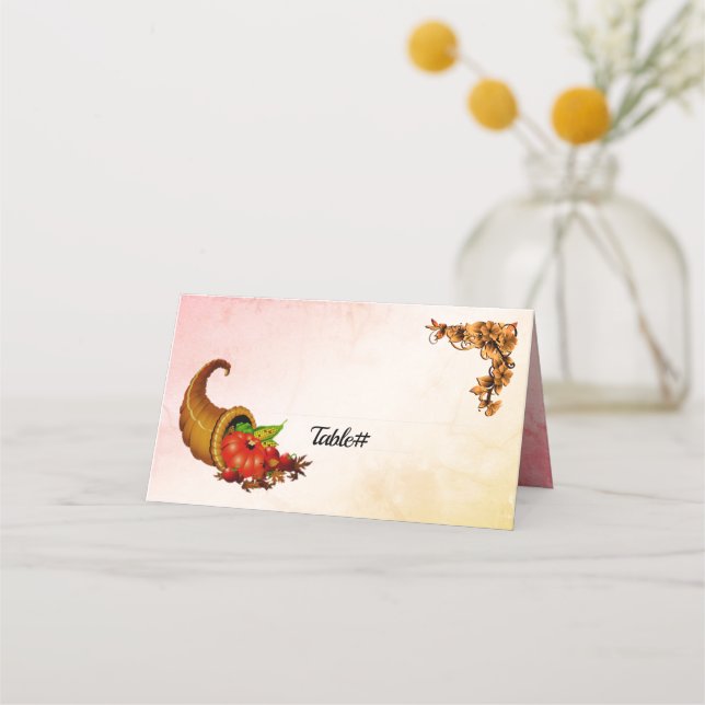 Cartes classiques Thanksgiving (Devant)