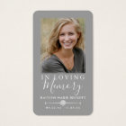 Cartes commémoratives simples et personnalisées