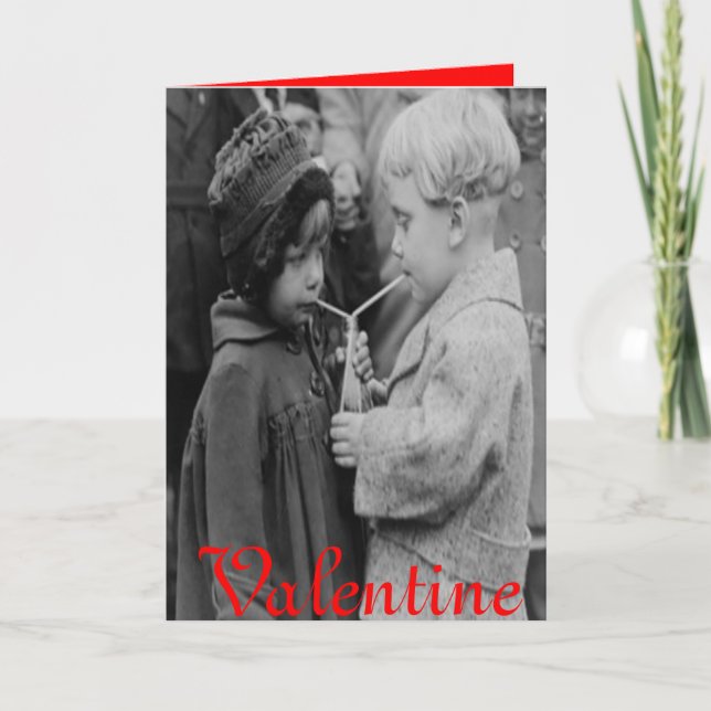 CARTES D'ACCUEIL DE LA JOURNÉE DE VALENTINE - BEST (Devant)