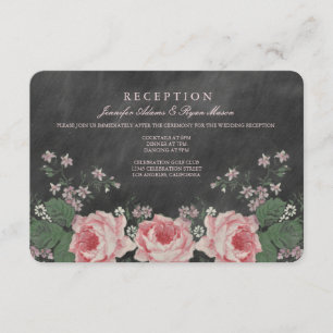 CARTES D'ACCUEIL vintages DE MARIAGE